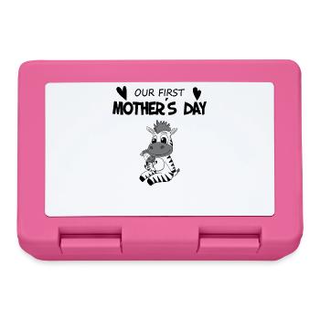 Mother's Day - First Mother's Day Gift - Lunchbox - pink - Front