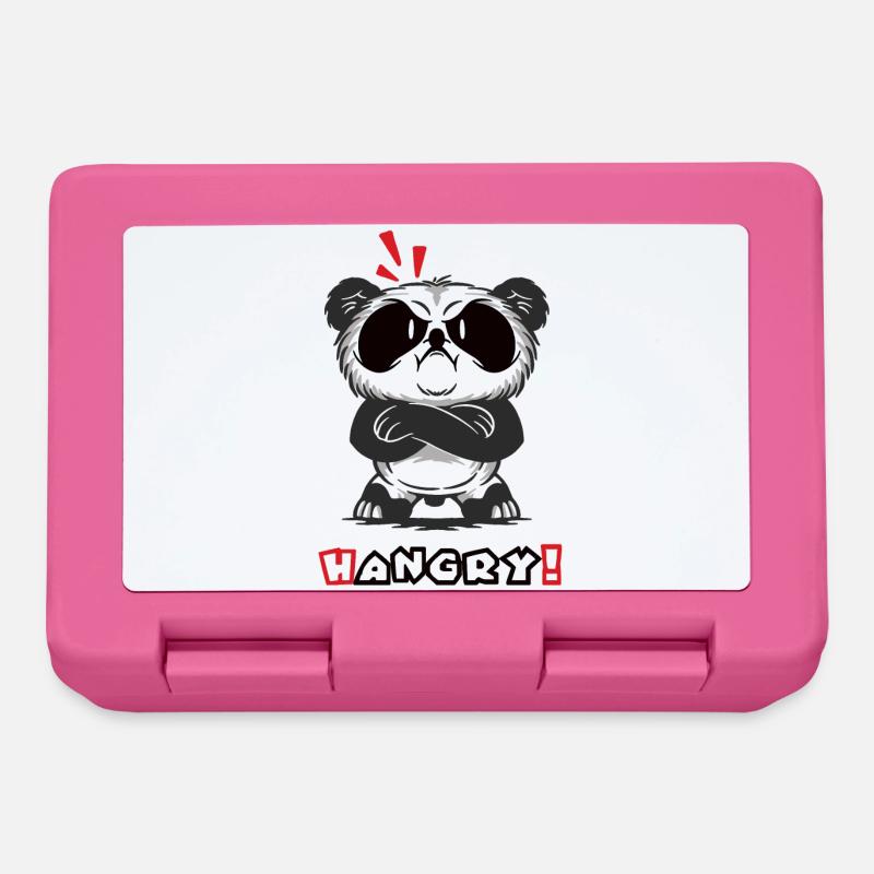 Hangry Panda - Brotdose - Pink