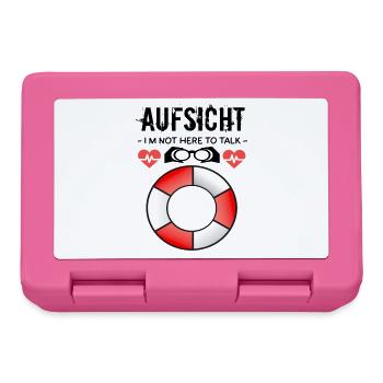 Supervision - Bathing supervision - Lunchbox - pink - Front