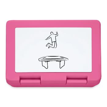 Trampoline operator - Lunchbox - pink - Front