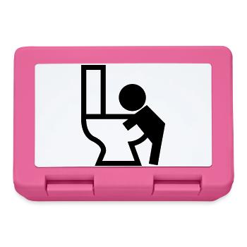 Erbrechen Puck Sick - Brotdose - Pink - Vorne