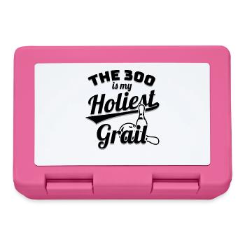 Bowler Saying - Lunchbox - pink - Front