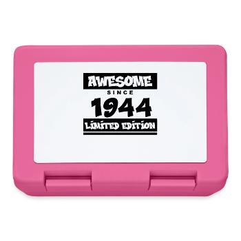 1944 - Jahrgang 1944 - Fantastisch seit 1944 - Brotdose - Pink - Vorne