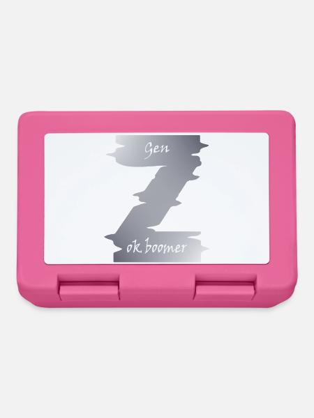 Generation Z Motive: Boomer, Digital Age - Lunchbox - pink
