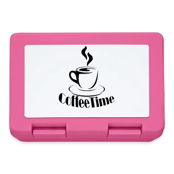 Coffee Time - Lunchbox - pink - Front