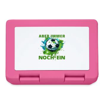 Fußballer 30 Geburtstag Fußballspieler Spruch - Brotdose - Pink - Vorne