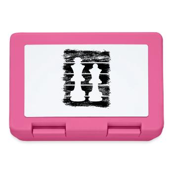 Chess Queen and King - Lunchbox - pink - Front