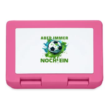 Fußballer 29 Geburtstag Fußballspieler Spruch - Brotdose - Pink - Vorne