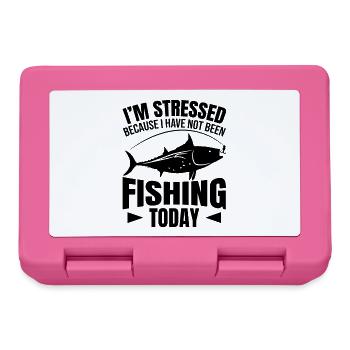 Fishing - Lunchbox - pink - Front