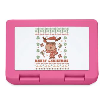 Ugly Christmas Sweater - Lunchbox - pink - Front