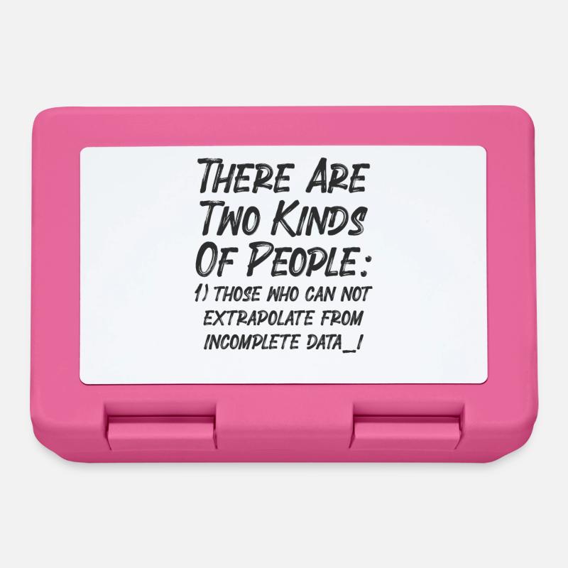Incomplete Data Funny Science Nerd - Lunchbox - pink