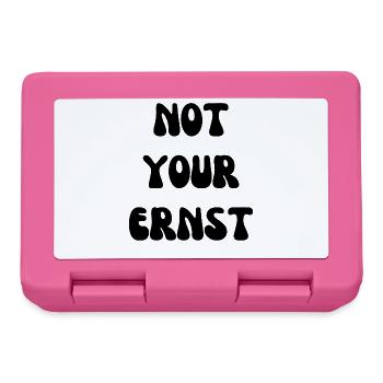 Not your Ernst Denglisch - Brotdose - Pink - Vorne