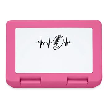 American Football Pulse Line - Lunchbox - pink - Front
