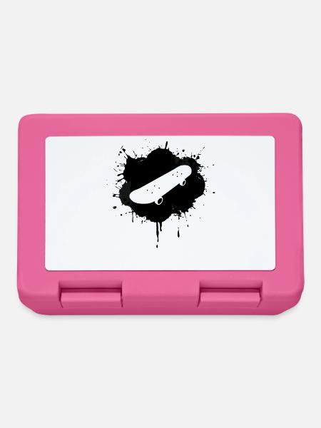 Skateboard - Brotdose - Pink