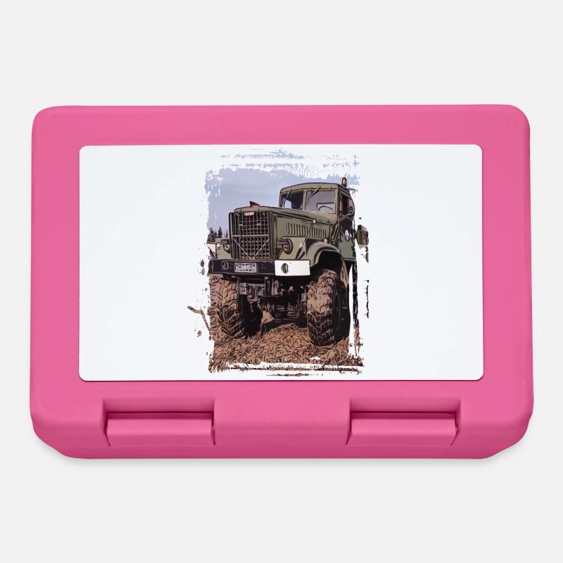 KRAZ LKW - Brotdose - Pink