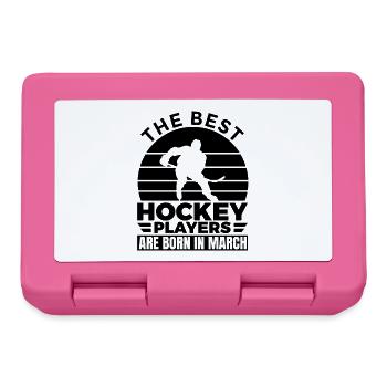 Best Hockey Players Are Born in March - Brotdose - Pink - Vorne