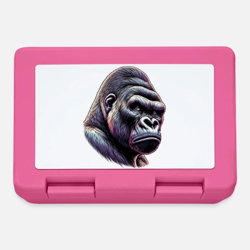 Gorilla - Brotdose - Pink