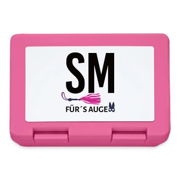 Sarcasm for the Eyes Funny Saying Shirt - Lunchbox - pink - Front