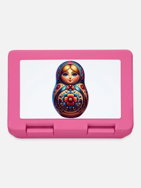Russian Khokhloma Russland Russen Russische - Brotdose - Pink