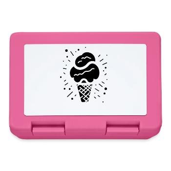 Ice cream - Lunchbox - pink - Front
