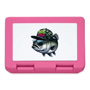 striped bass vibes - Lunchbox - pink - Front