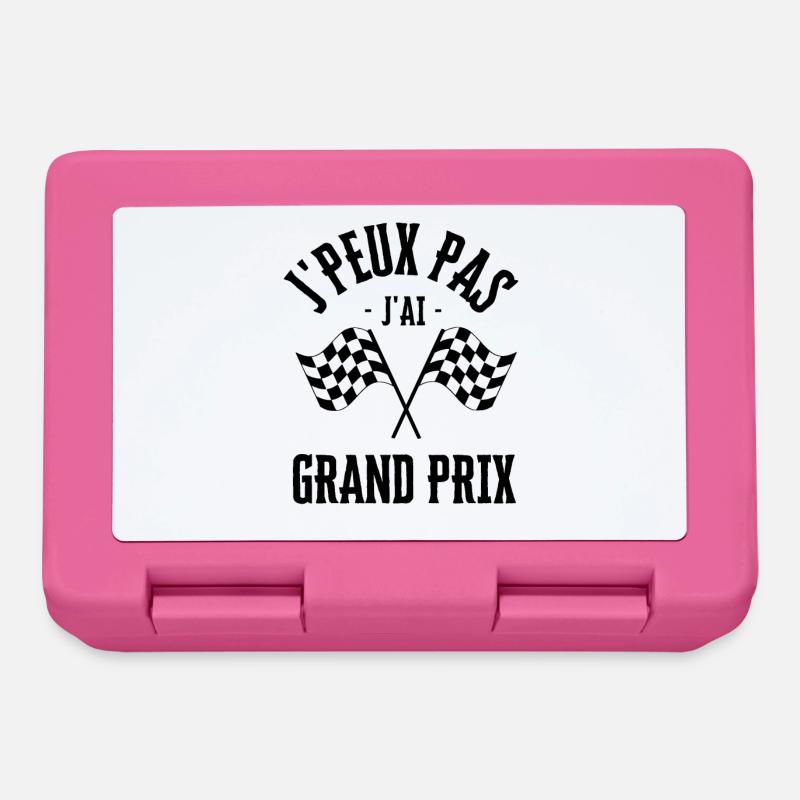 Je Peux Pas J ai Grand Prix - Boîte à goûter - rose