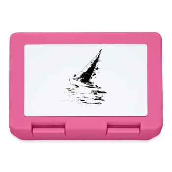 Sailboat - Lunchbox - pink - Front