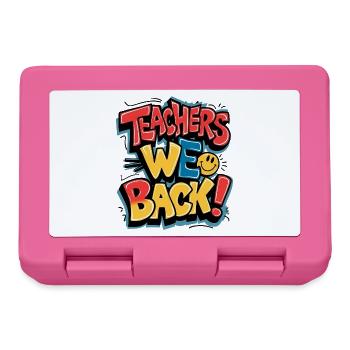 Loving return of teacher imprint - Lunchbox - pink - Front