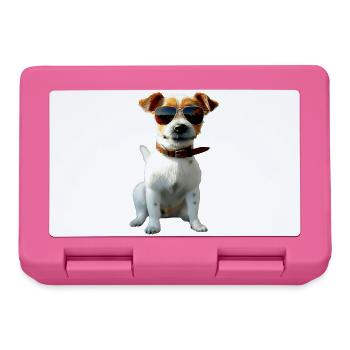 Jack Russell Terrier Hunde Liebhaber Jack Russells - Brotdose - Pink - Vorne