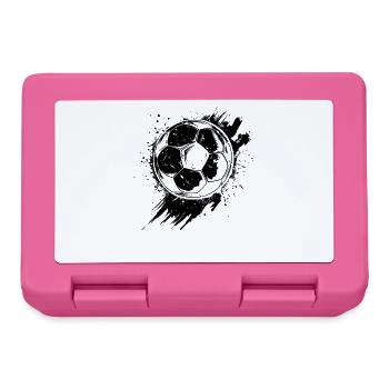 Football - Boîte à goûter - rose - Devant