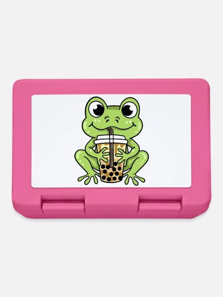 Frosch Bubble Tea - Brotdose - Pink