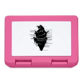 Dessin de crème glacée - Boîte à goûter - rose - Devant