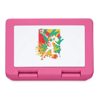 Volleyball player - Lunchbox - pink - Front