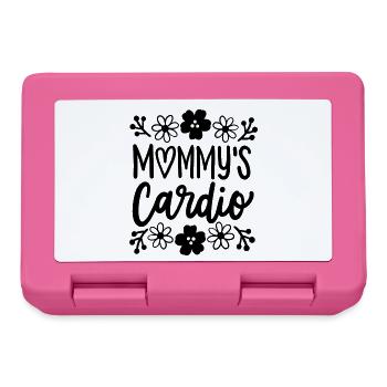 Mutter Kind Tochter Sohn - Brotdose - Pink - Vorne