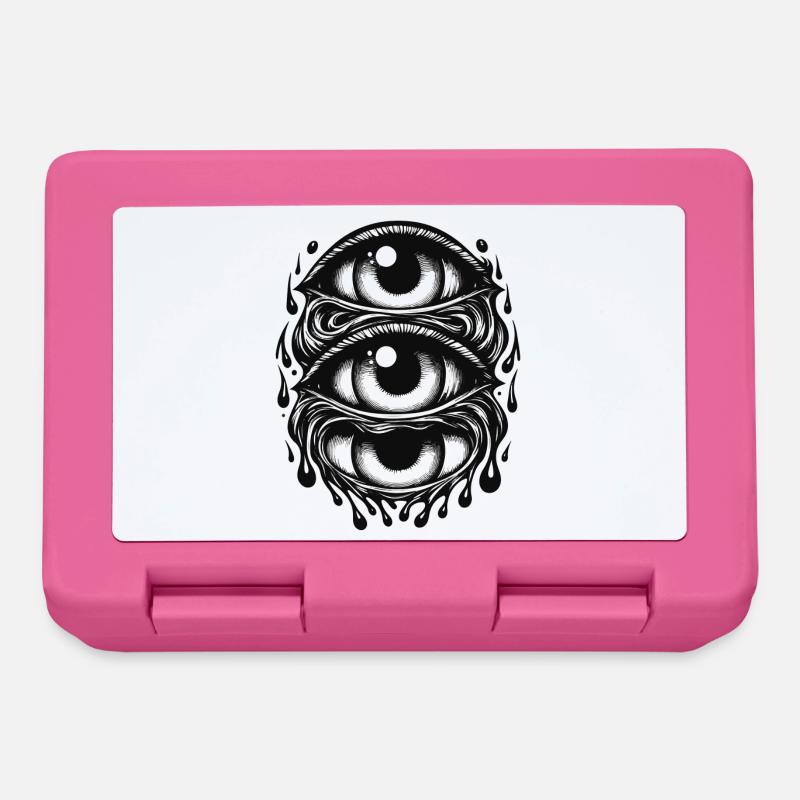 magic eye - Lunchbox - pink