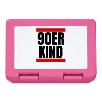 90er Kind - Brotdose - Pink - Vorne