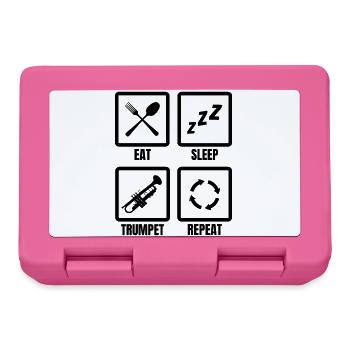 Trumpeter Routine - Lunchbox - pink - Front