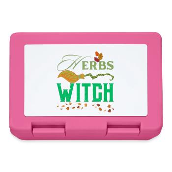 Herbs Witch Wild Witchy & Herbal Design - Brotdose - Pink - Vorne