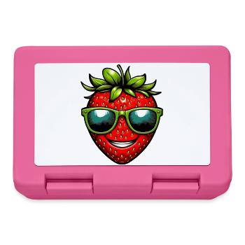 Fraise Fraises - Boîte à goûter - rose - Devant