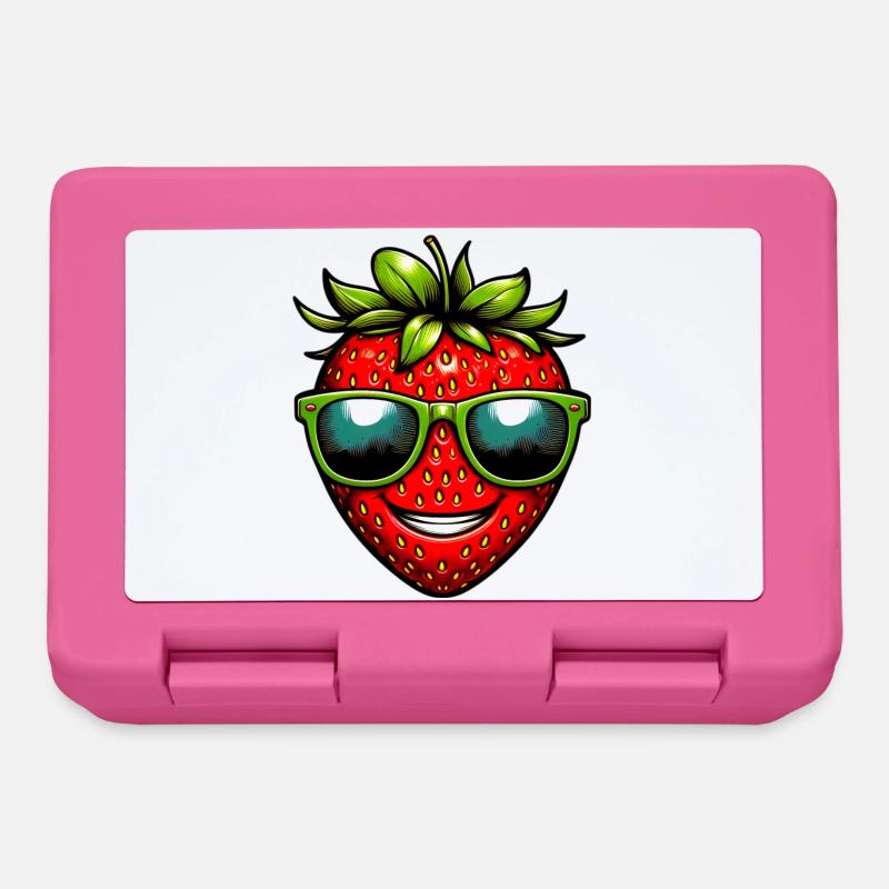 Erdbeeren Erdbeeren - Brotdose - Pink
