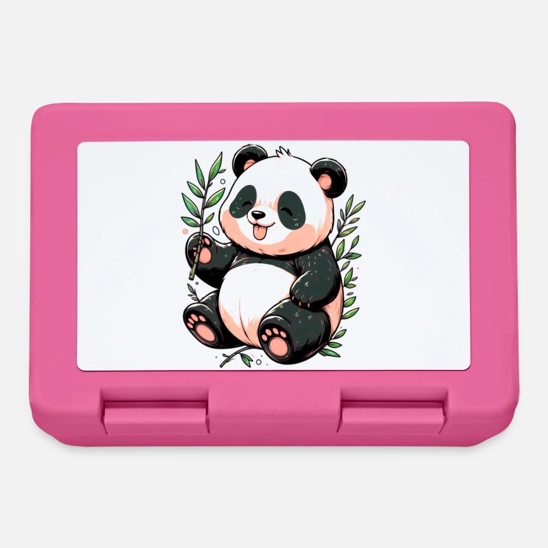 Panda - Brotdose - Pink
