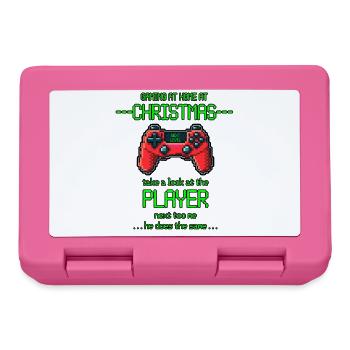Christmas Gaming - Brotdose - Pink - Vorne