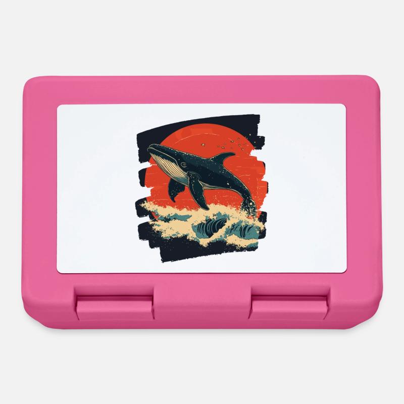Wal Retro - Brotdose - Pink