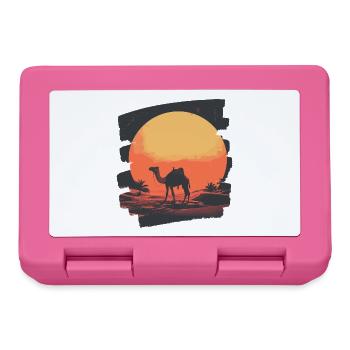 Kamel - Brotdose - Pink - Vorne