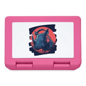 Nashorn - Brotdose - Pink - Vorne