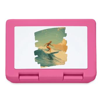 Surfer - Lunchbox - pink - Front