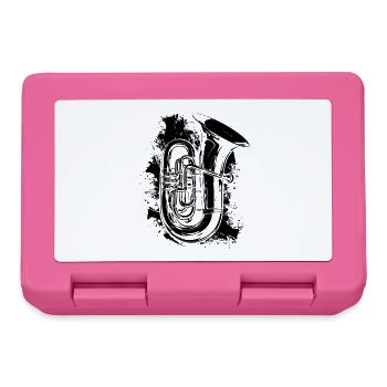 Tuba Graffiti - Lunchbox - pink - Front