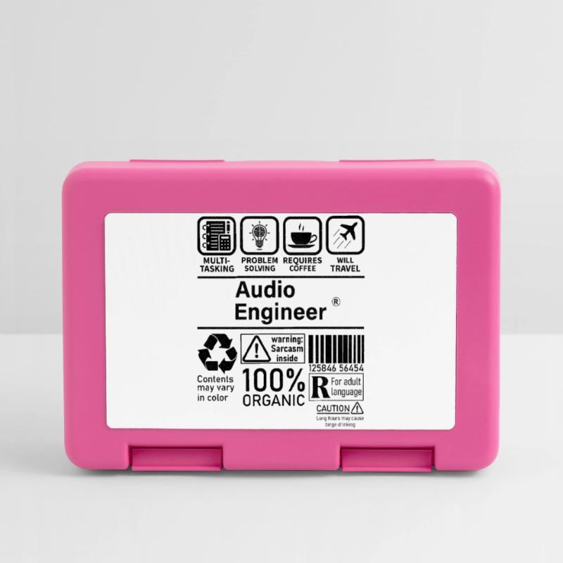 Audio Engineer multi tasking problem solving Lunchbox