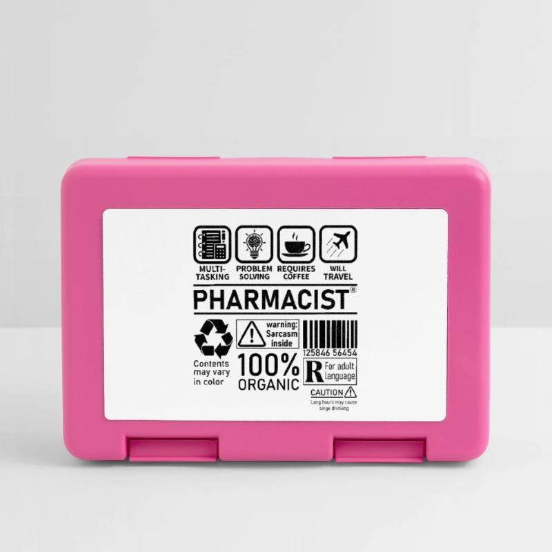 Pharmacist multi tasking problem solving Lunchbox