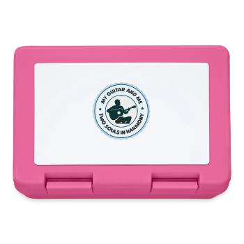 Guitarist: My guitar and I - Lunchbox - pink - Front
